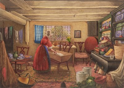 Eine Bauernküche in Clifton von Mary Ellen Best
